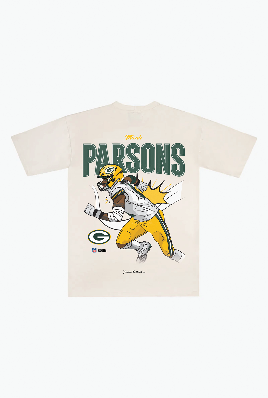 Micah Parsons Heavyweight T-Shirt - Ivory