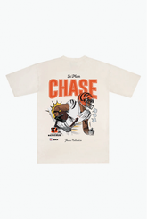 Ja'Marr Chase Heavyweight T-Shirt - Ivory