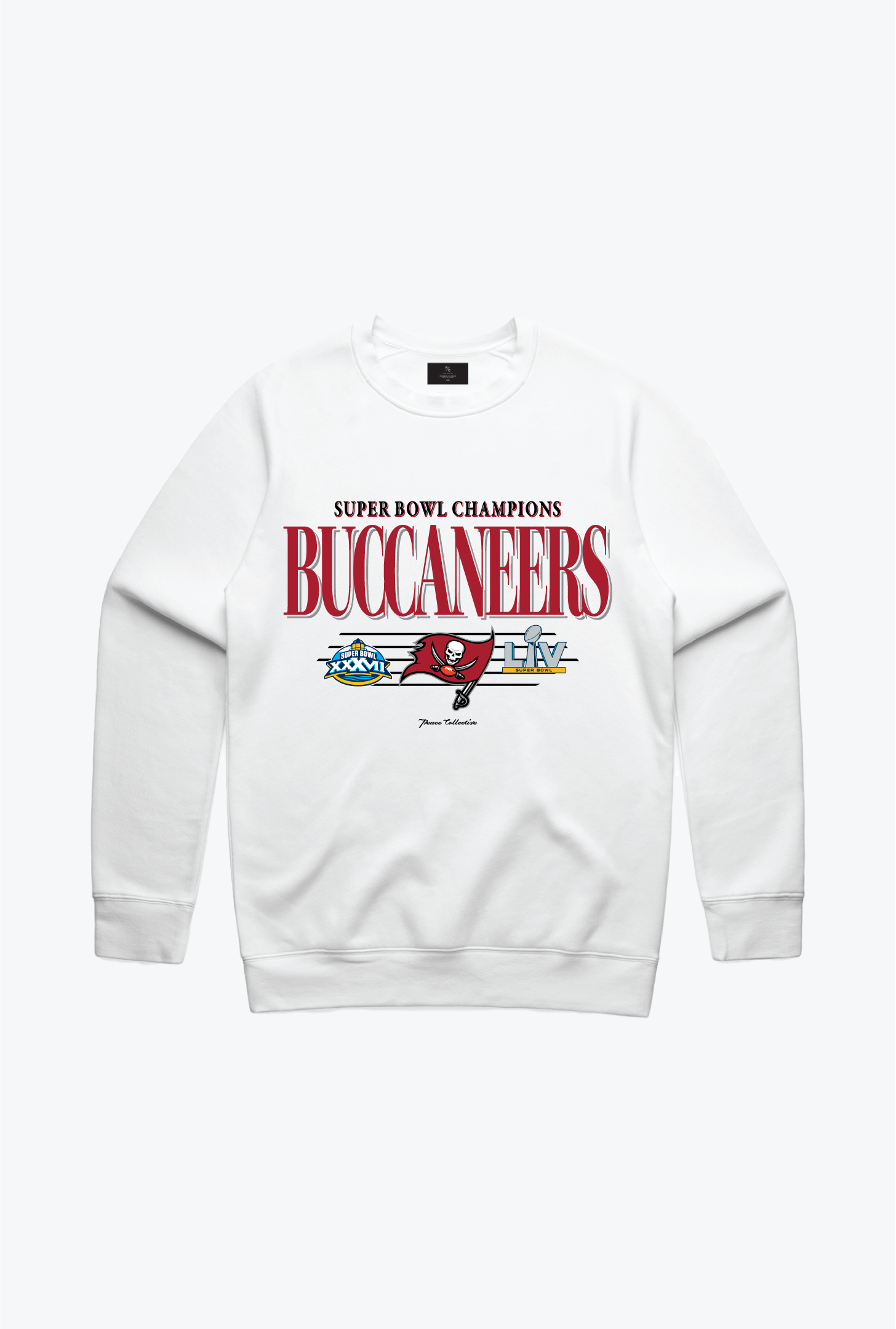 Tampa Bay Buccaneers Vintage Crewneck - White