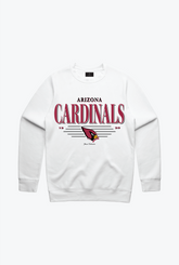 Arizona Cardinals Vintage Crewneck - White