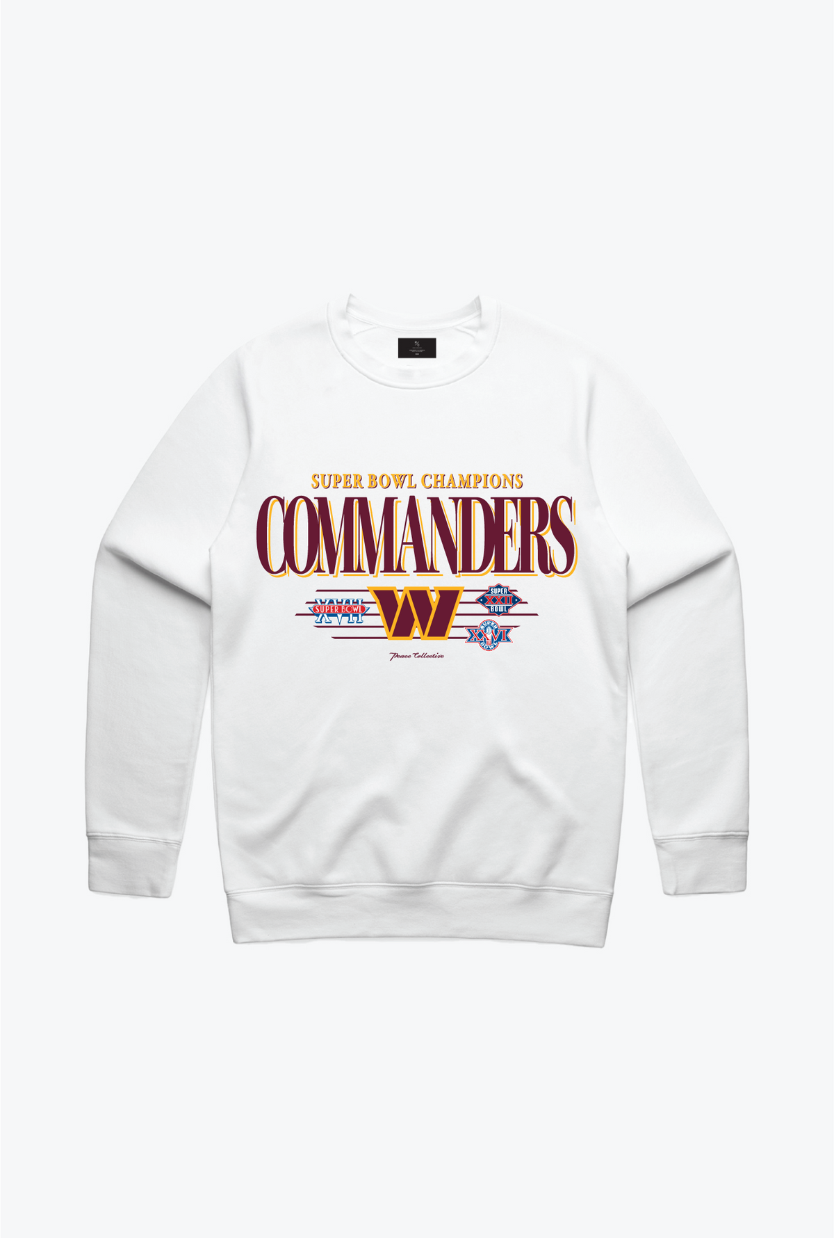 Washington Commanders Vintage Crewneck - White