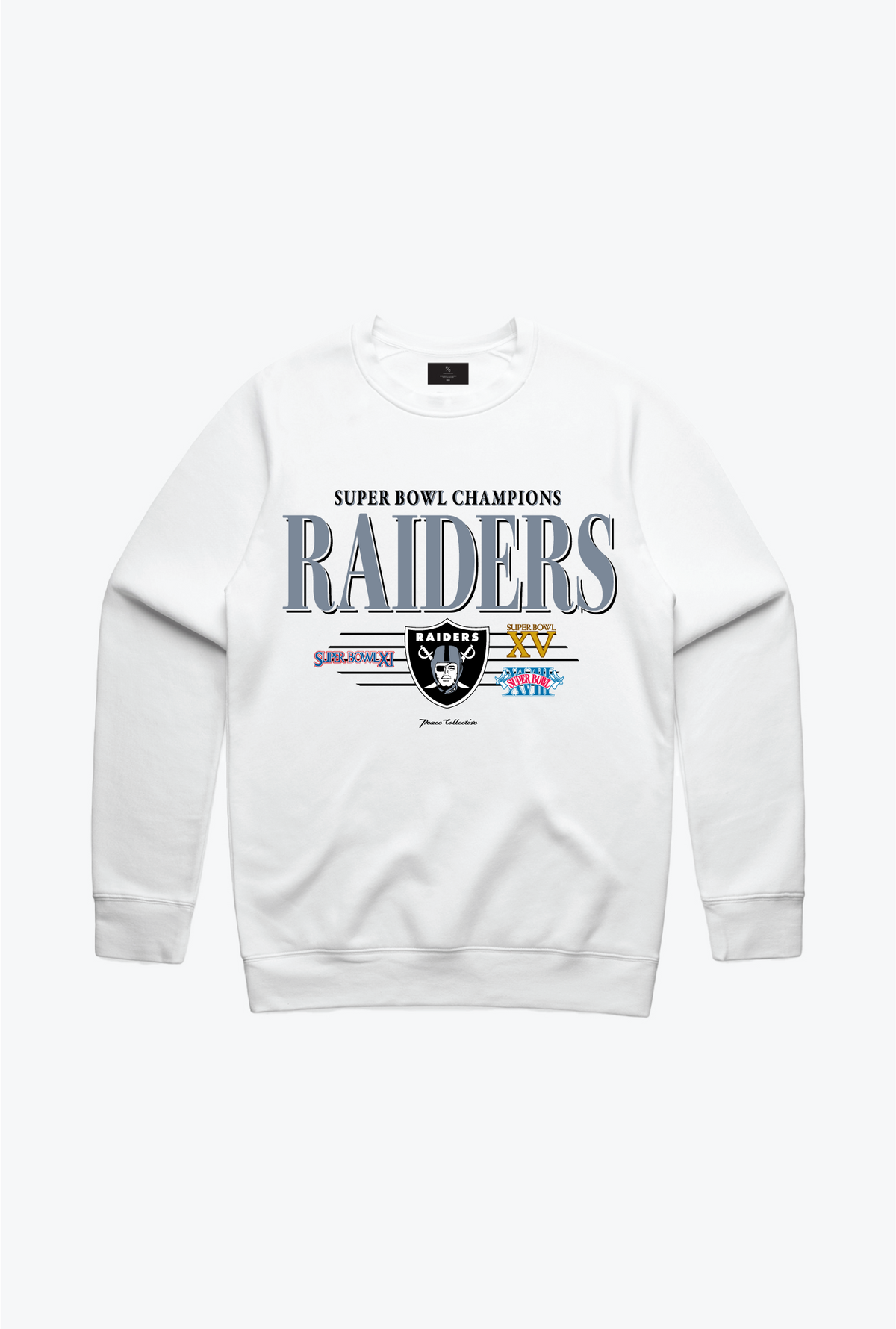 Las Vegas Raiders Vintage Crewneck - White