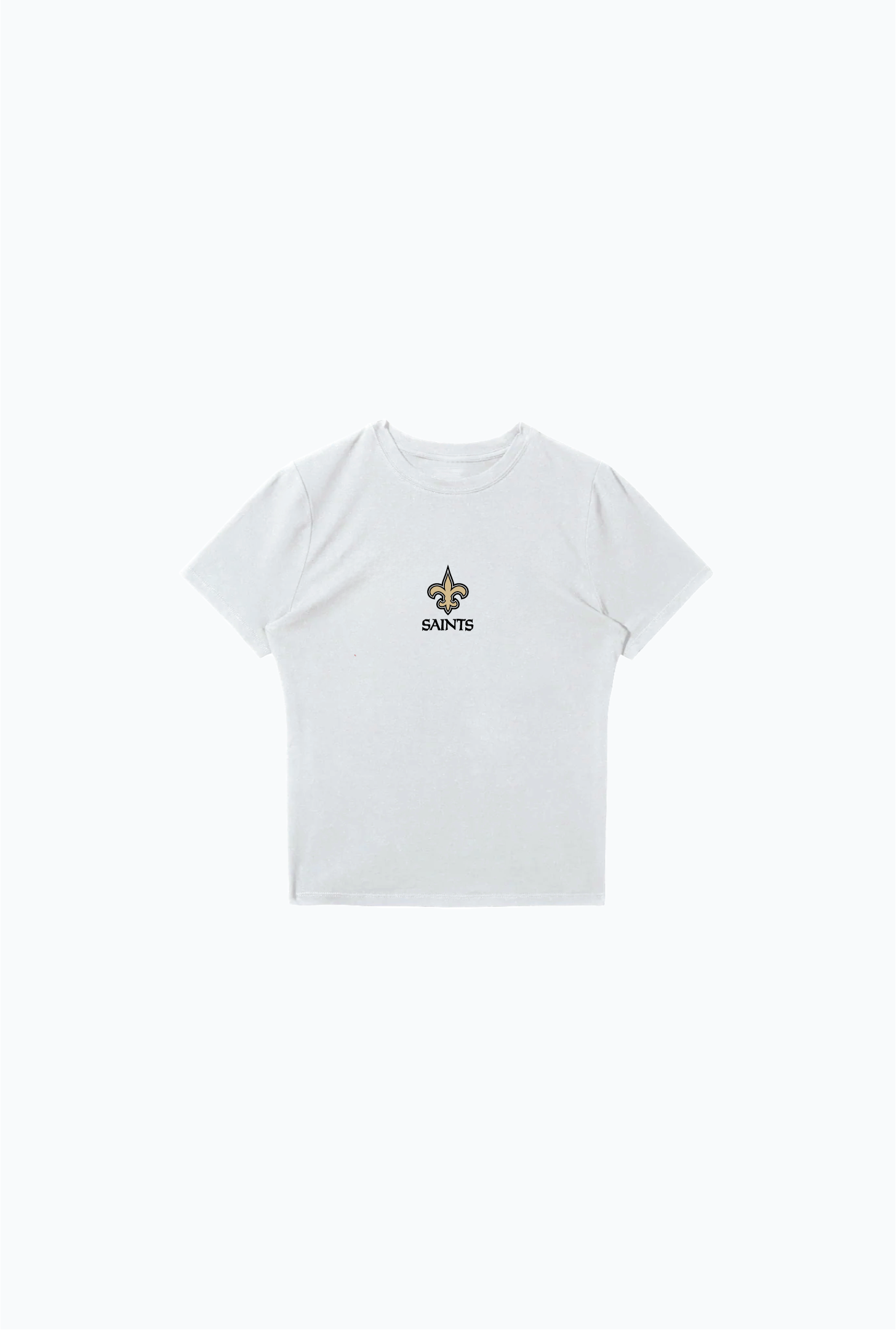 New Orleans Saints Baby Tee - White