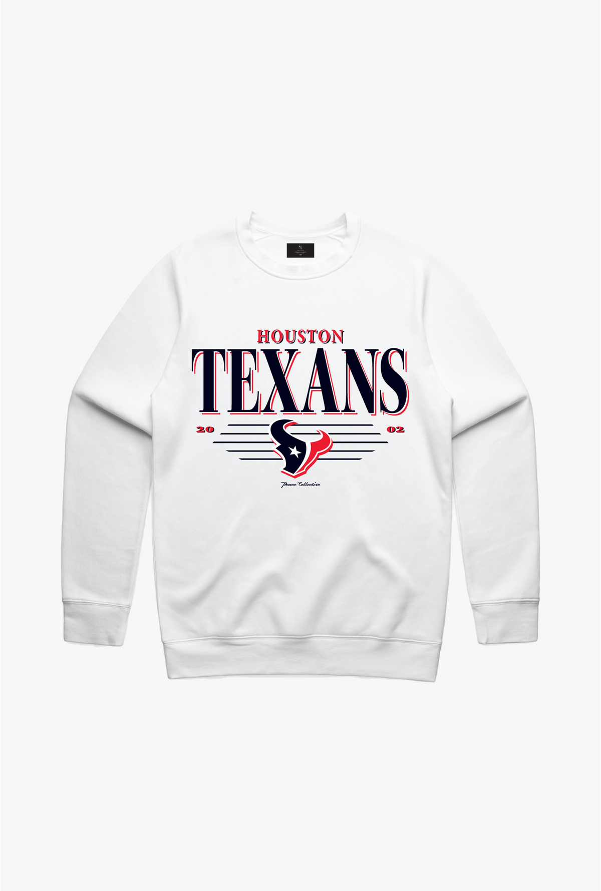 Houston Texans Vintage Crewneck - White