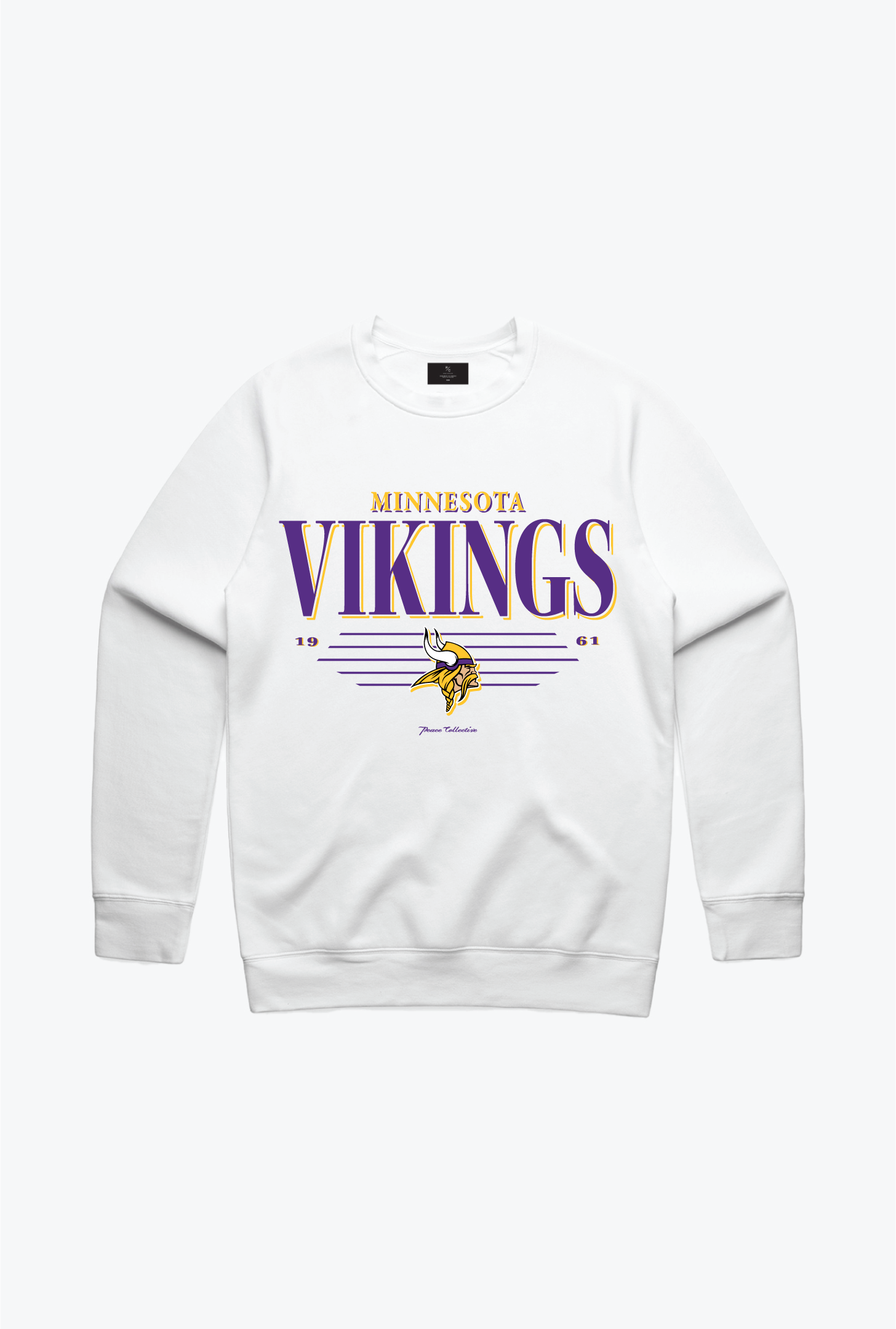 Minnesota Vikings Vintage Crewneck - White