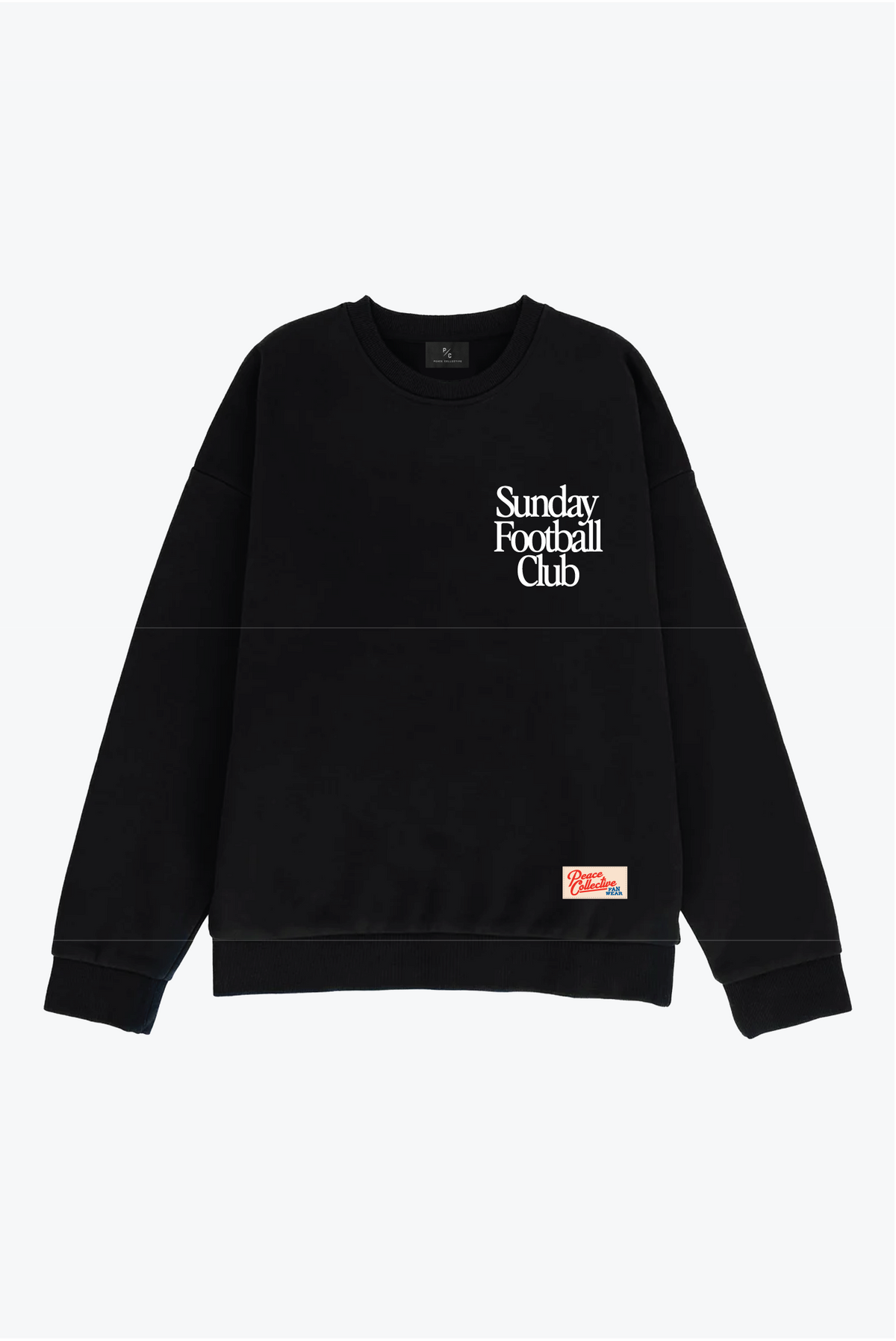 Sunday Football Club SuperHeavy™️ Crewneck - Black