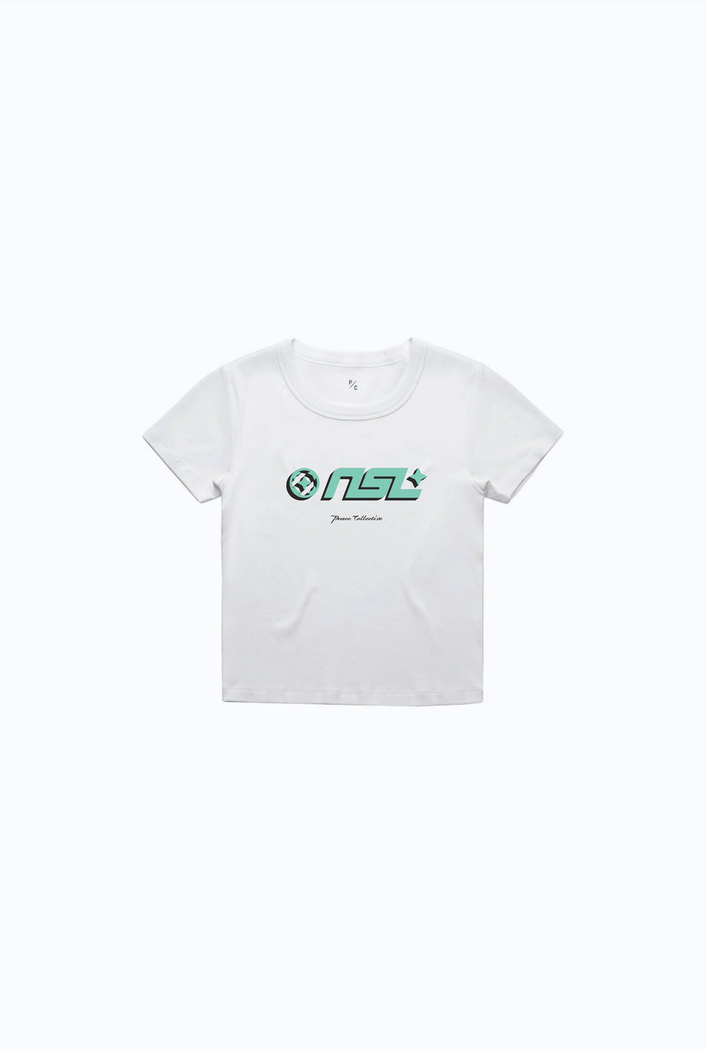 NSL Baby Tee - White