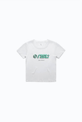 NSL Baby Tee - White