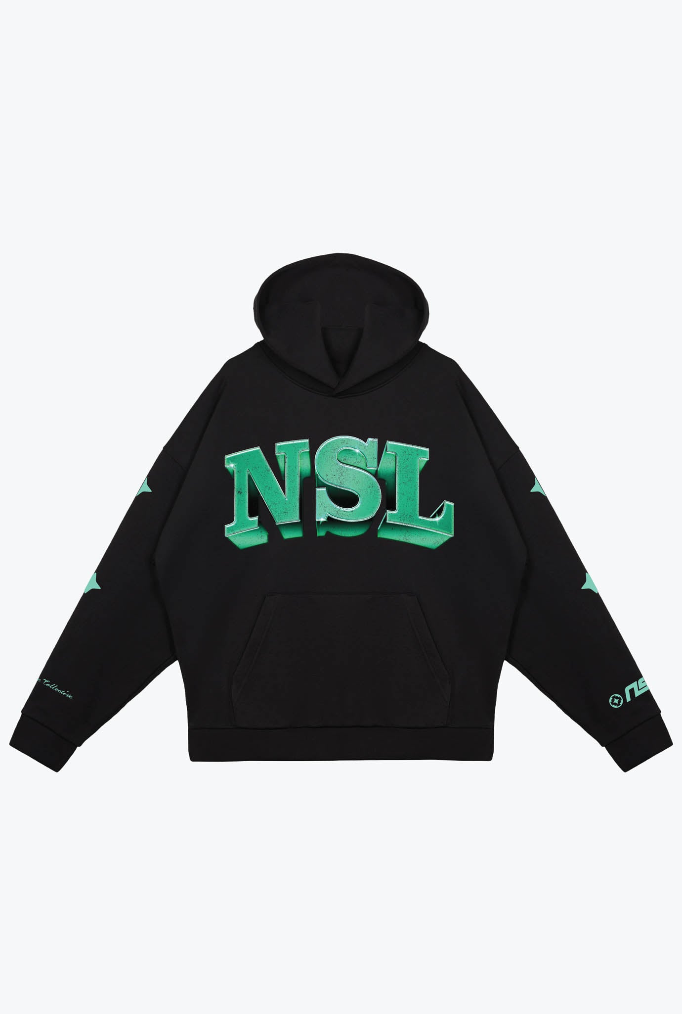 NSL Heavyweight Hoodie - Black