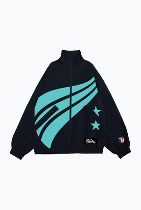Veste coupe-vent Kansas City Current Emblem - Storm / Turquoise