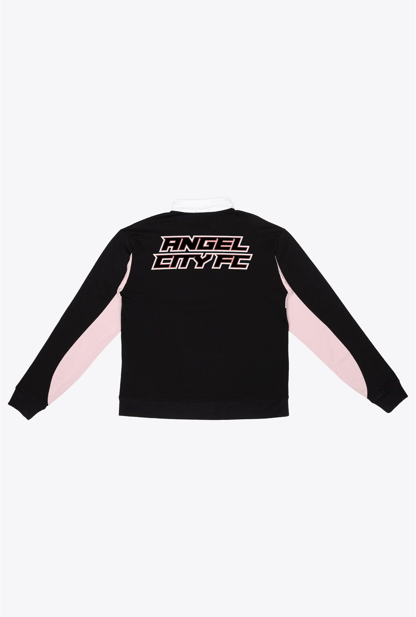 Angel City FC Rugby Polo - Black / Pink