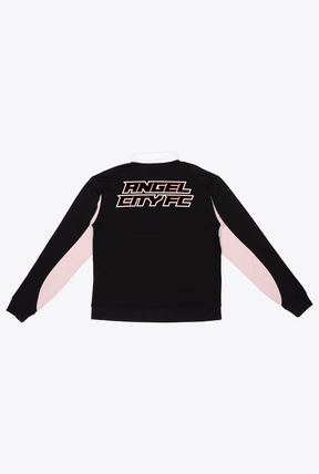 Angel City FC Rugby Polo - Black / Pink