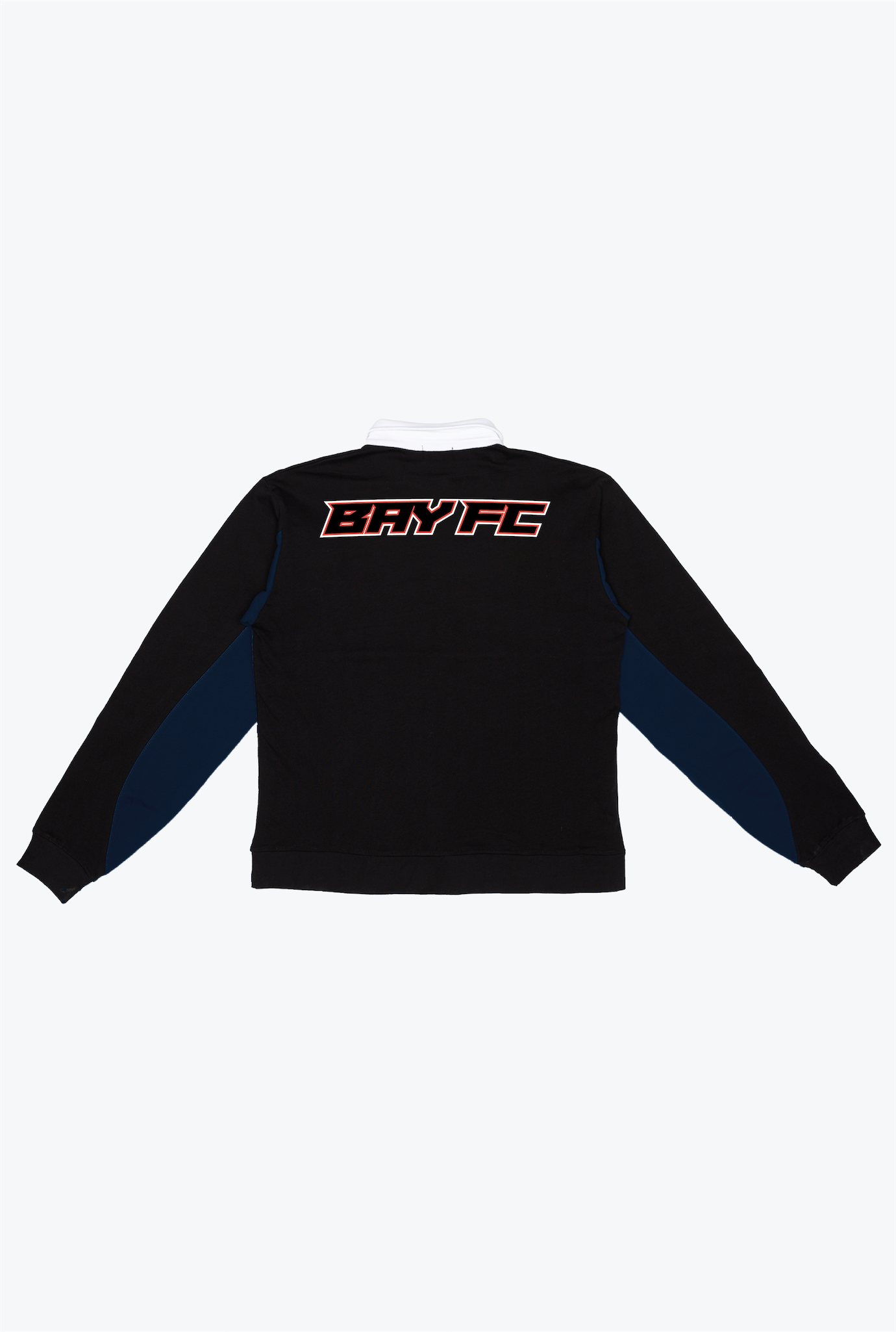 Bay FC Rugby Polo - Black / Navy