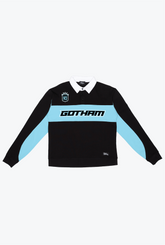 Gotham FC Rugby-Polo - Schwarz / Hellblau