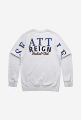 Seattle Reign FC Spirit Crewneck - Ash
