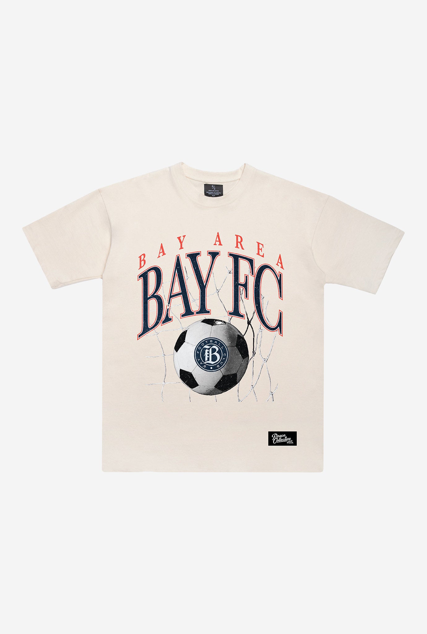 Bay FC Heavyweight T-Shirt - Ivory