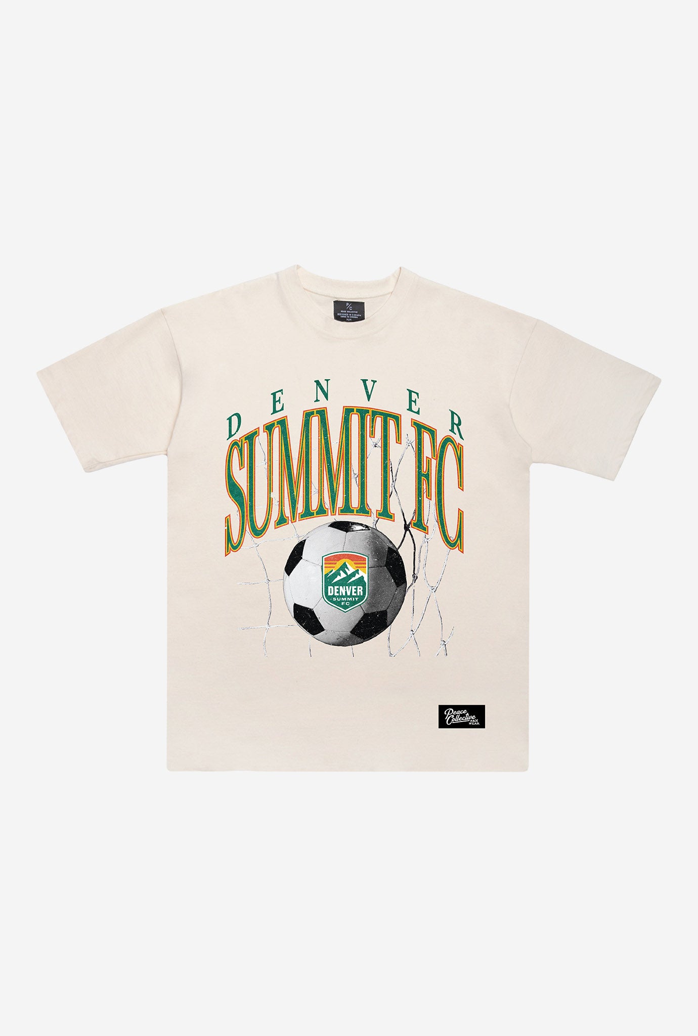 Denver Summit FC Heavyweight T-Shirt - Ivory