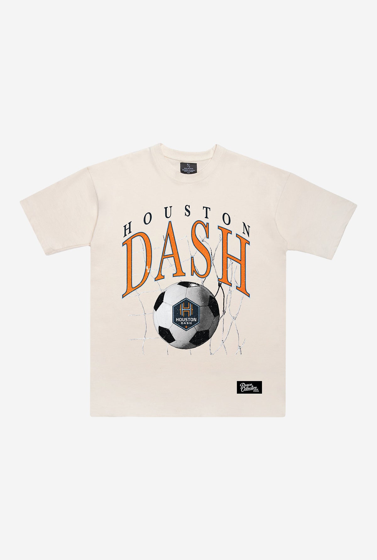 Houston Dash Heavyweight T-Shirt - Ivory