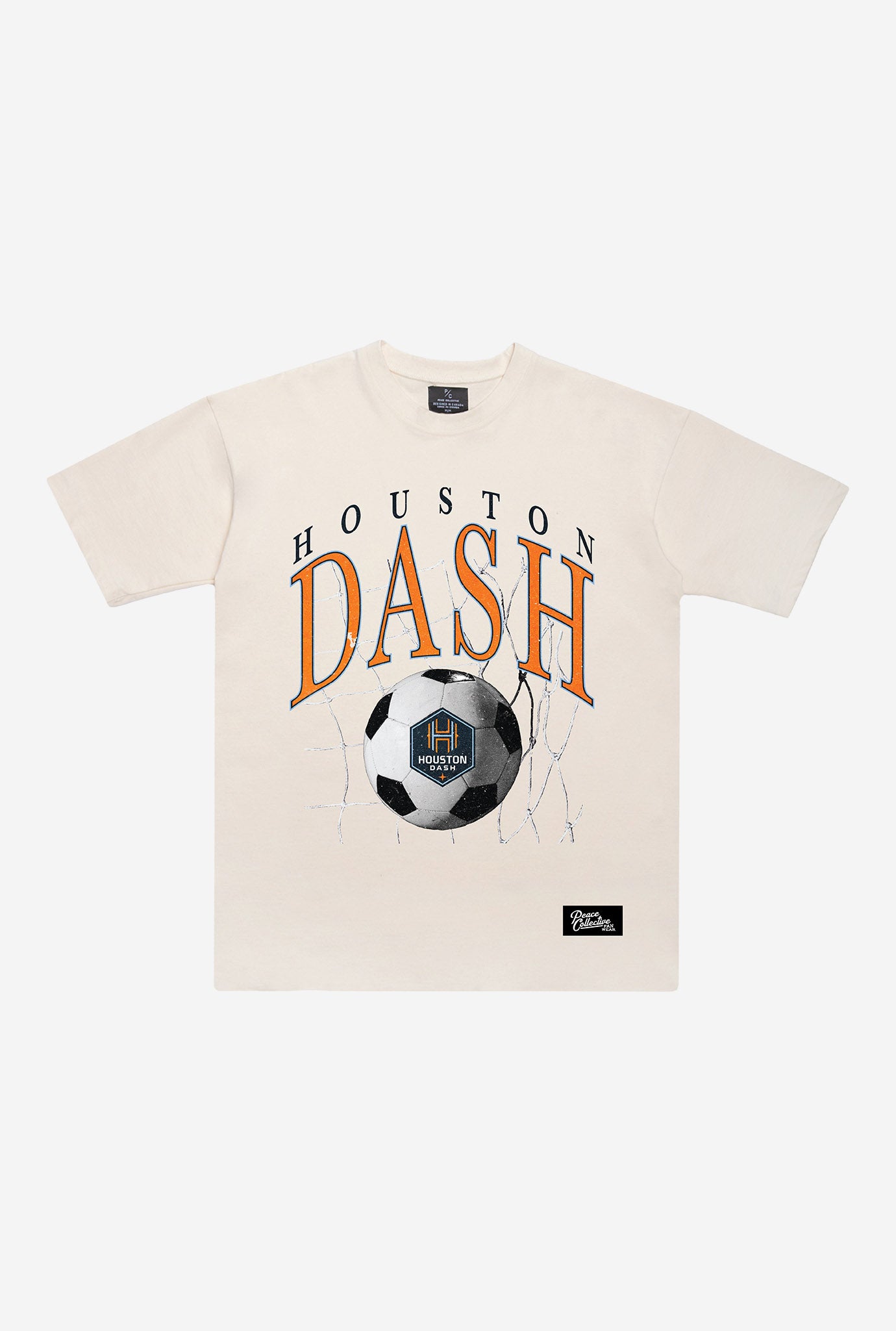 Houston Dash Heavyweight T-Shirt - Ivory