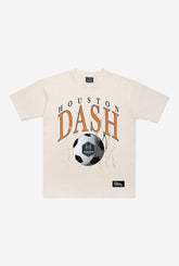 Houston Dash Heavyweight T-Shirt - Ivory