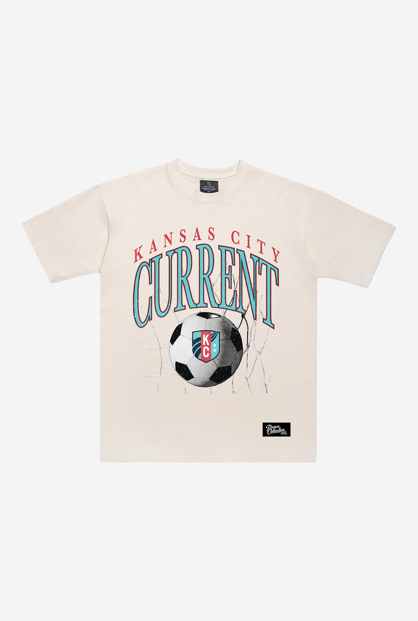 Kansas City Current Heavyweight T-Shirt - Ivory