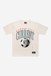 Kansas City Current Heavyweight T-Shirt - Ivory
