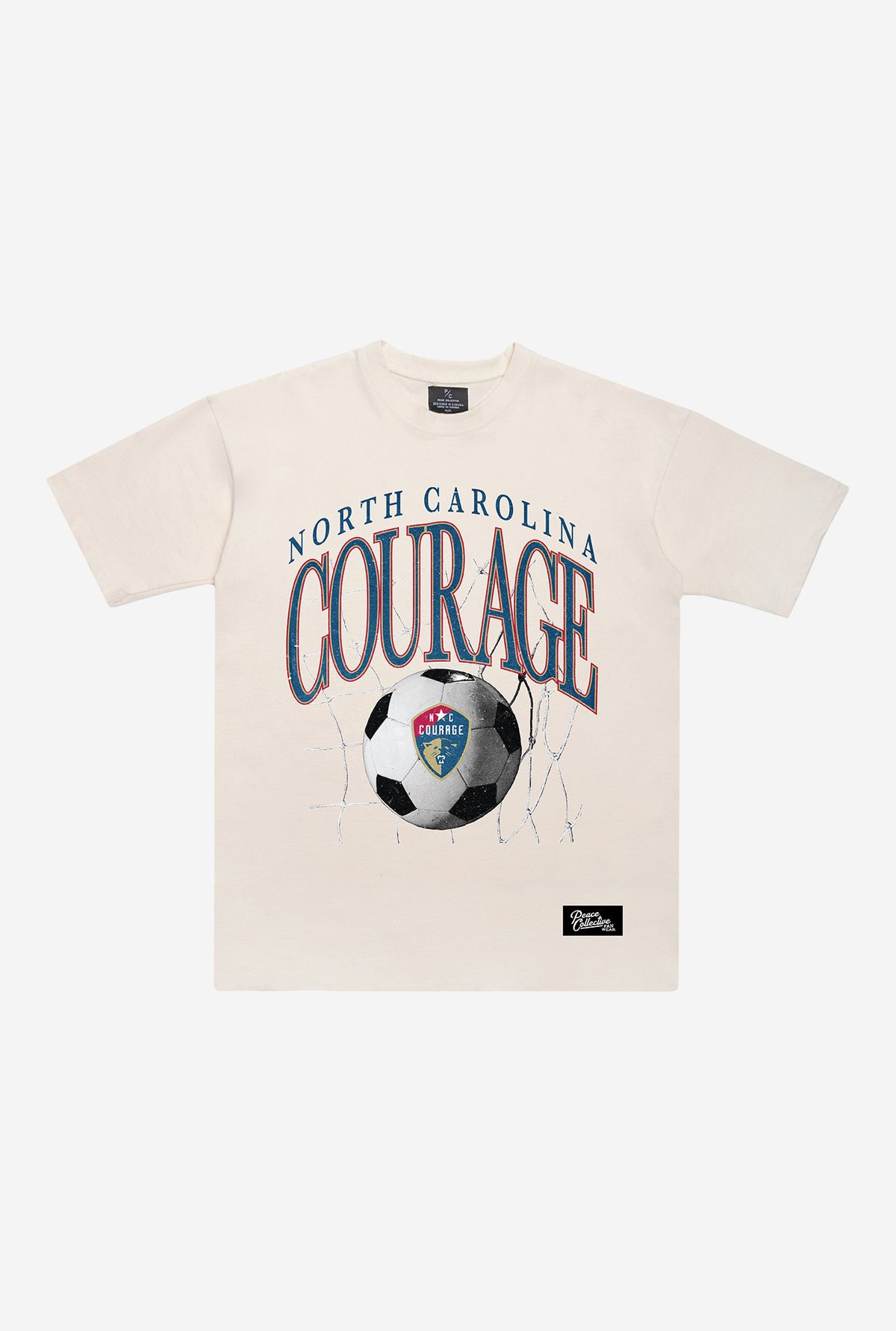 North Carolina Courage Heavyweight T-Shirt - Ivory
