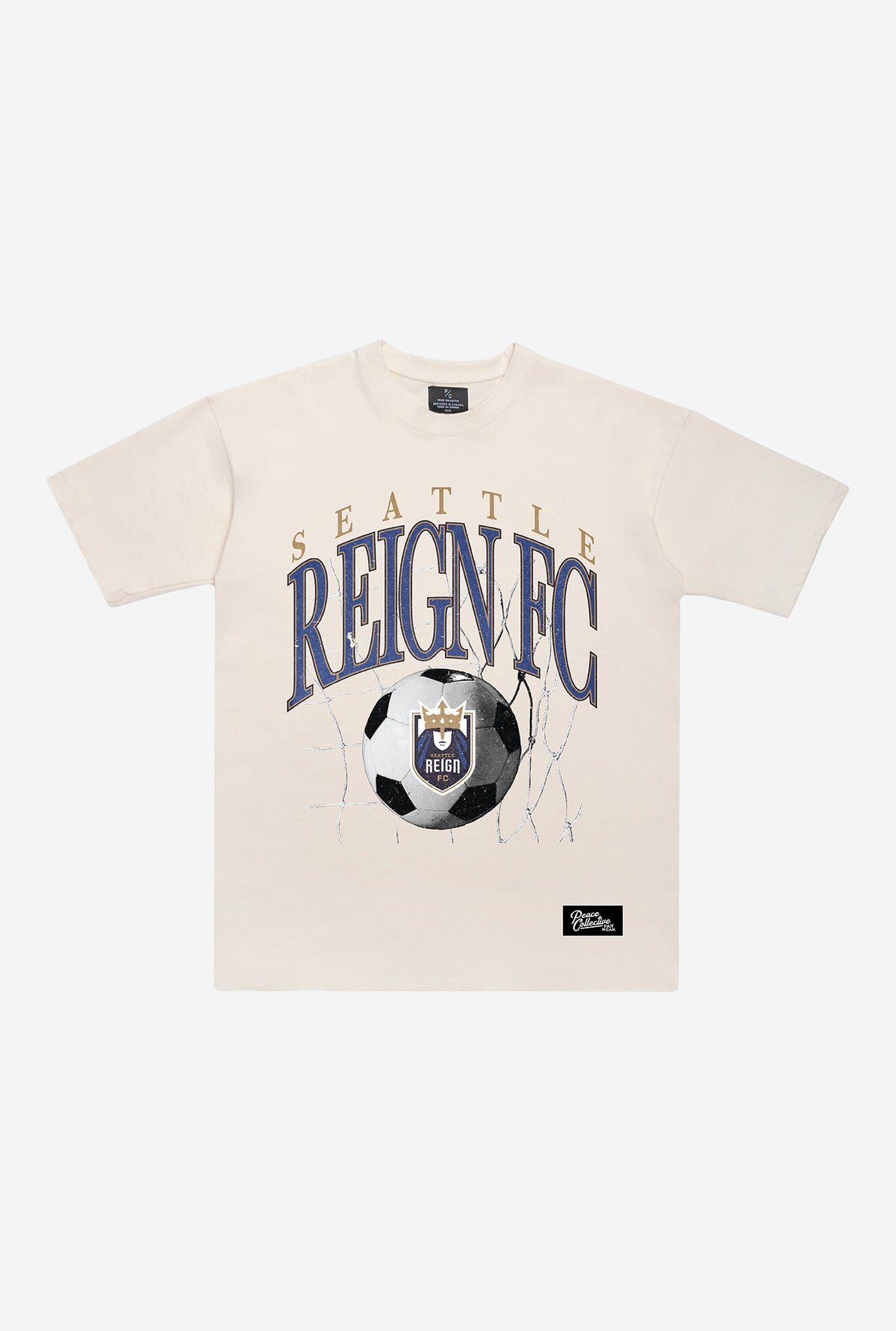 Seattle Reign FC Heavyweight T-Shirt - Ivory