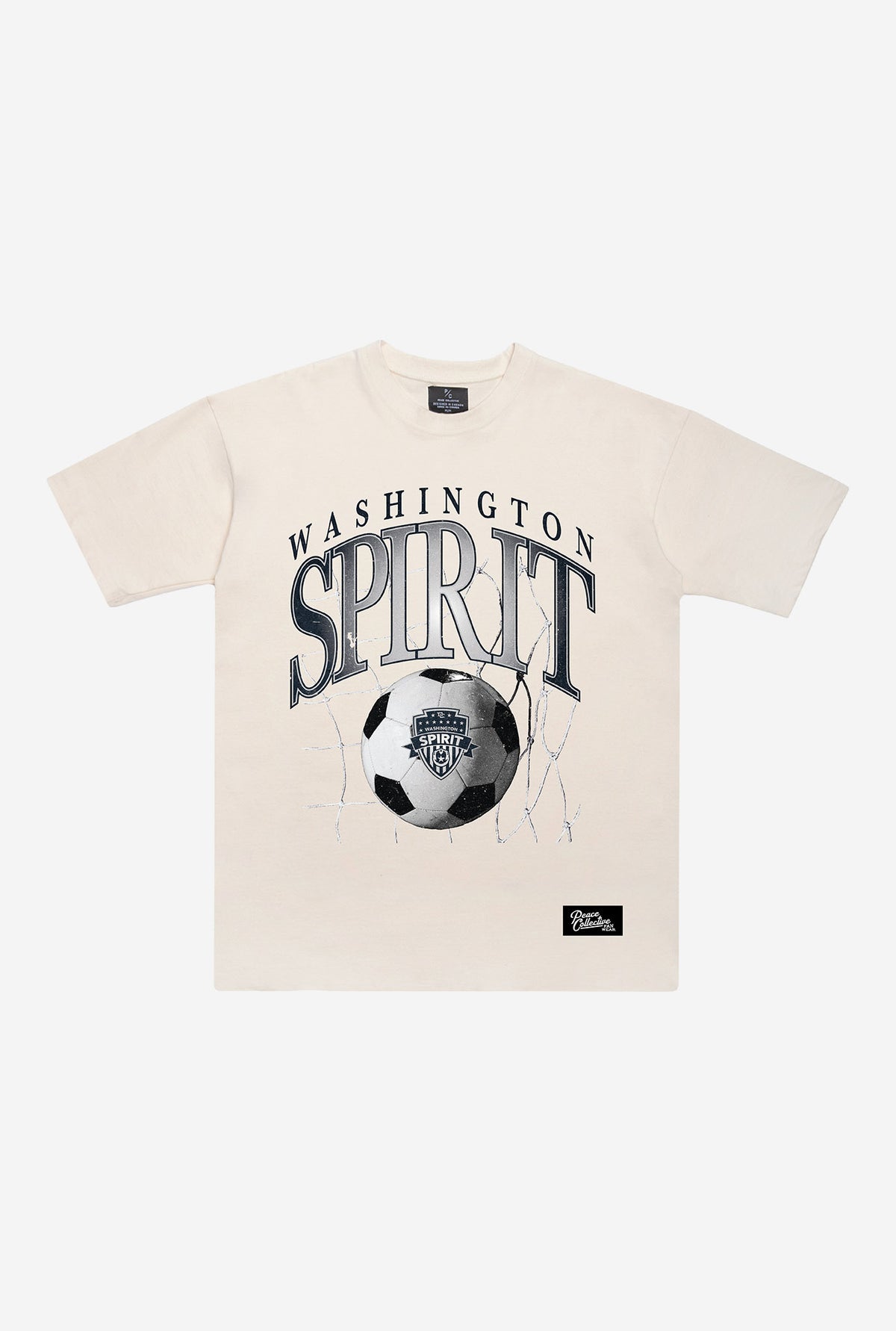 Washington Spirit Heavyweight T-Shirt - Ivory