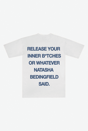 Whatever Natasha Said Heavyweight T-Shirt - White