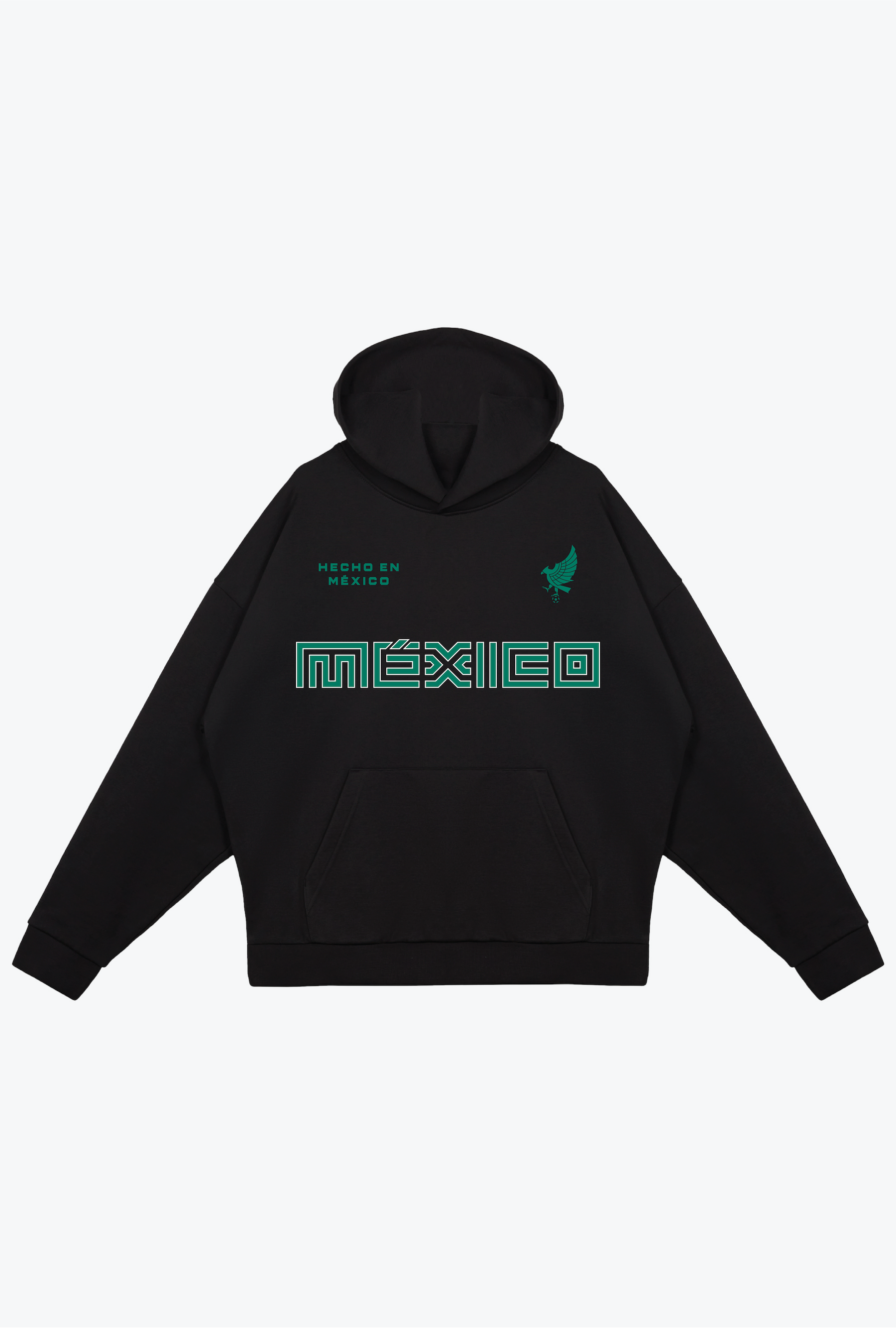 Mexico Heavyweight Hoodie - Black