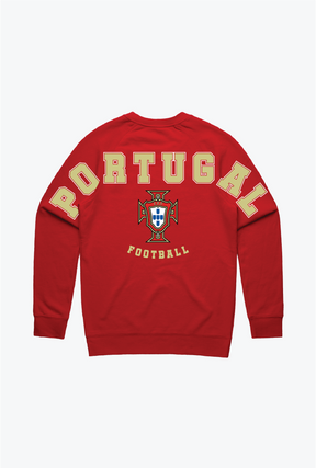 Portugal Spirit Crewneck - Red