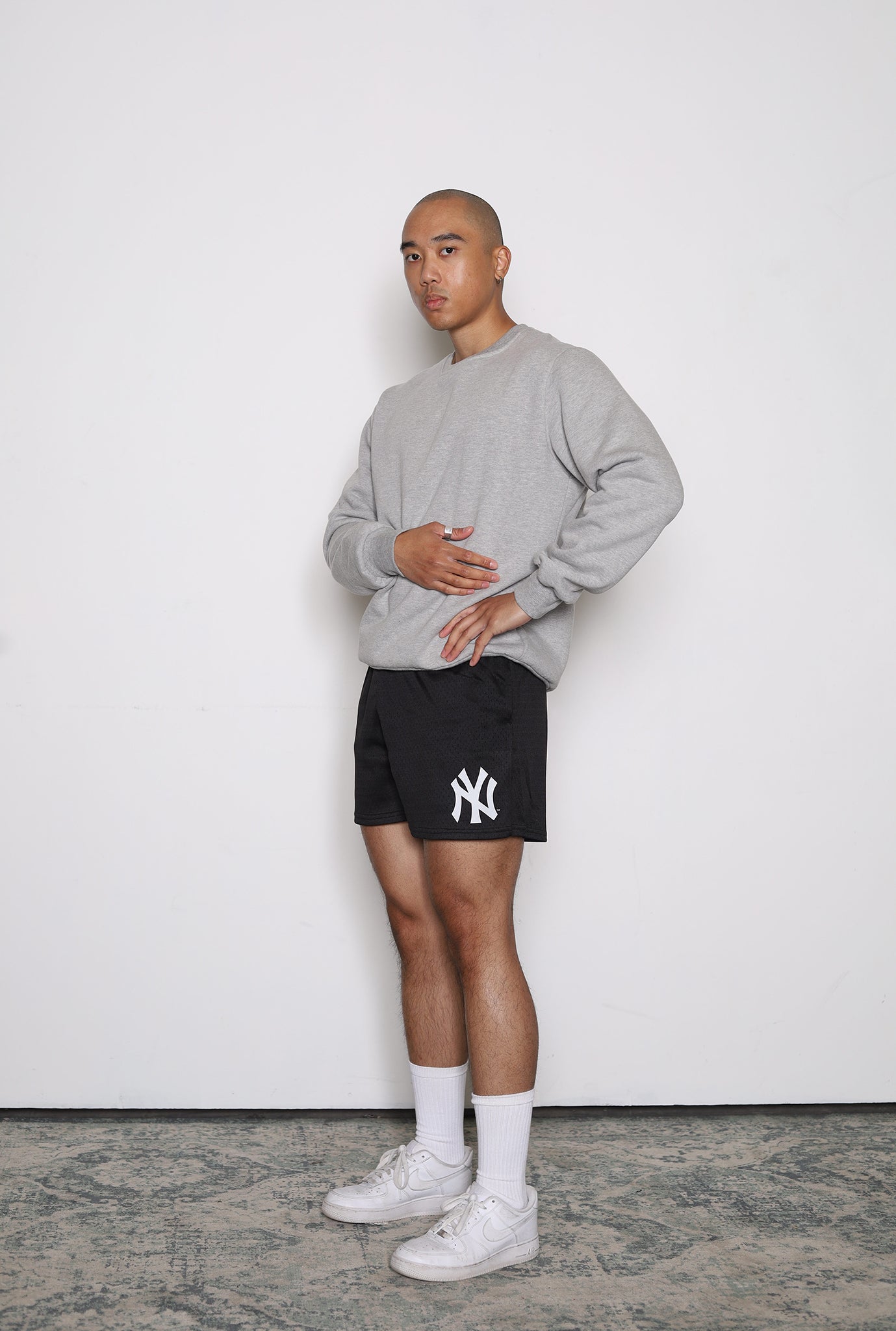 New York Yankees 1999 World Series Mesh-Shorts - Schwarz