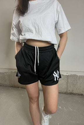 New York Yankees 1999 World Series Mesh-Shorts - Schwarz