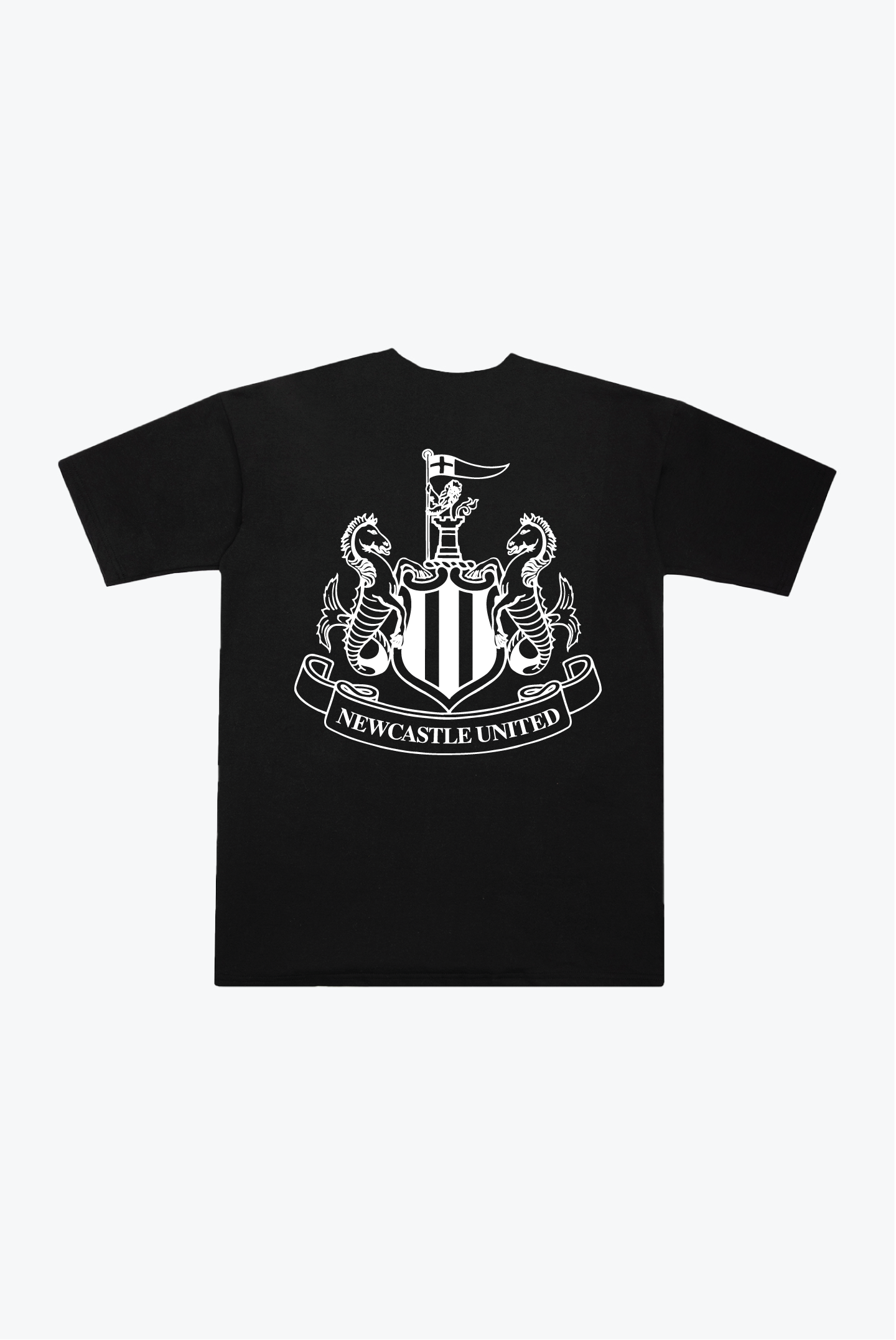 Newcastle United Essentials Heavyweight T-Shirt - Black