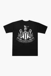 Newcastle United Essentials Heavyweight T-Shirt - Black