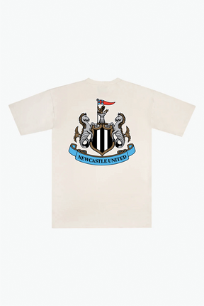 Newcastle United Essentials Heavyweight T-Shirt - Ivory