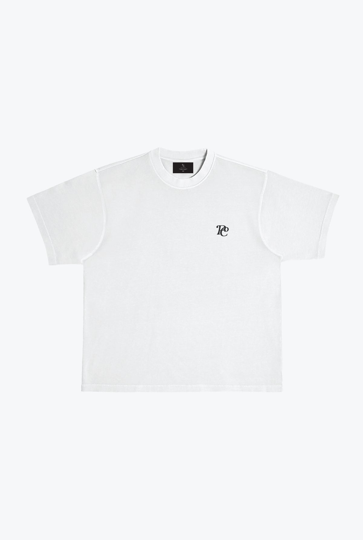 Cherry Peace Heavyweight Garment Dyed T-Shirt - White