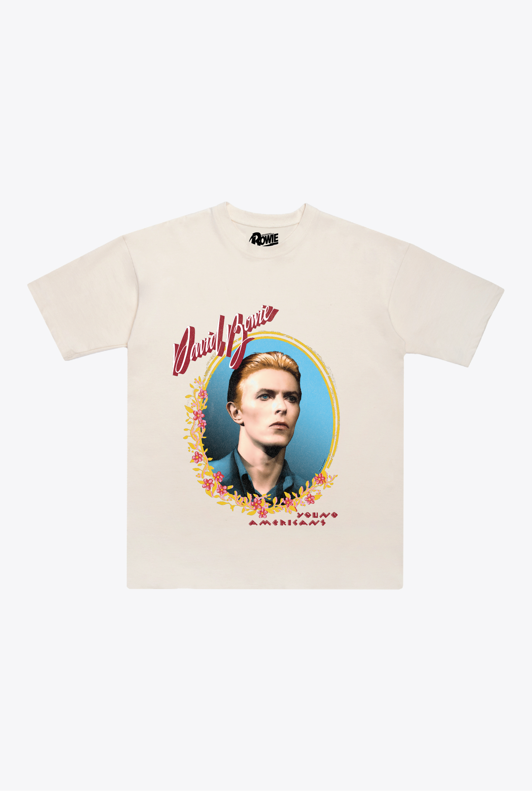 David Bowie Heavyweight T-Shirt - Ivory