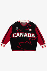 FIFA World Cup 2026™ Canada Knit Long Sleeve Jersey - Black