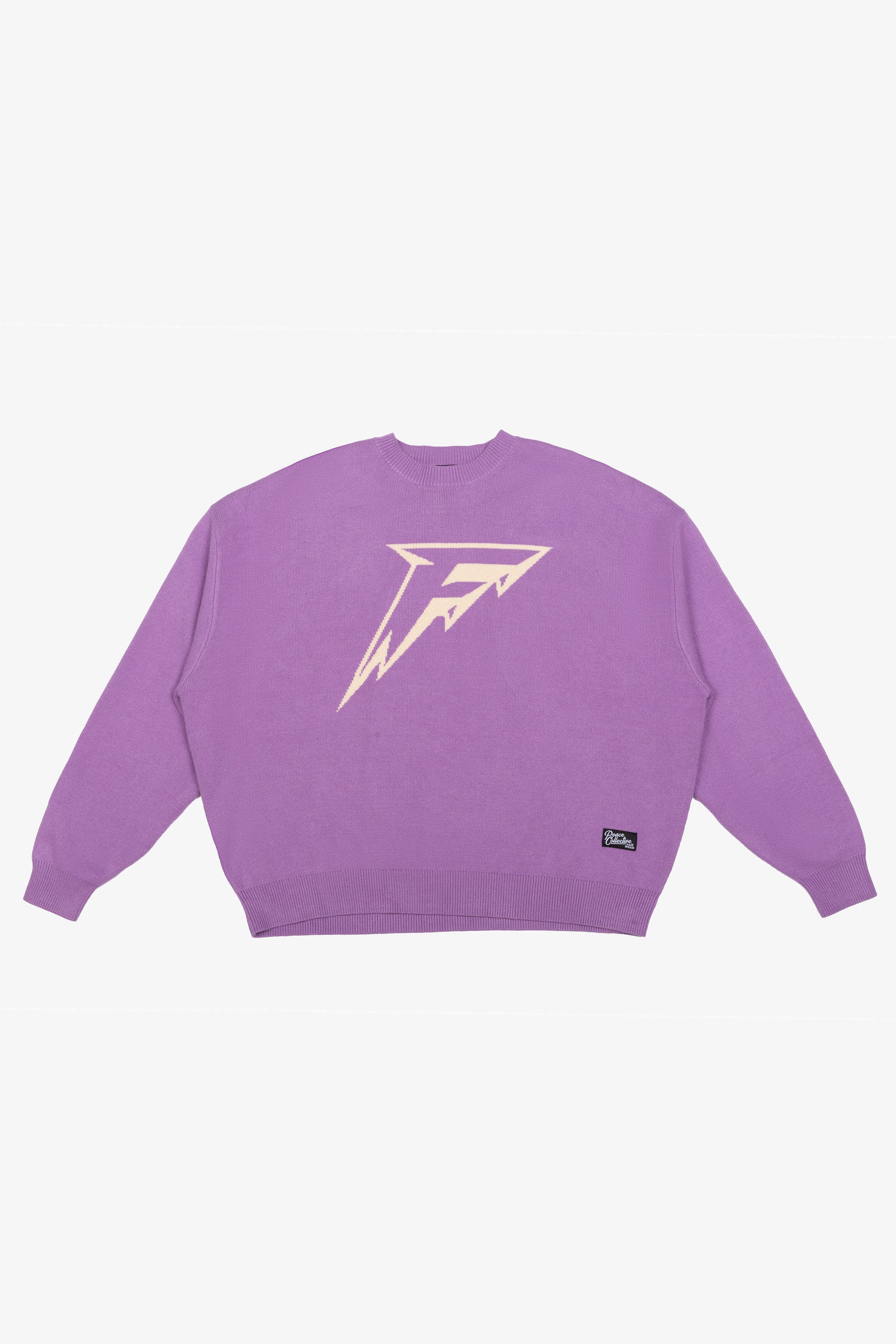 Minnesota Frost Logo Knit Sweater - Purple