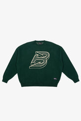 Pull en maille avec logo Boston Fleet - Vert