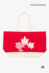 Hockey Canada Tote Bag - Ivory / Red