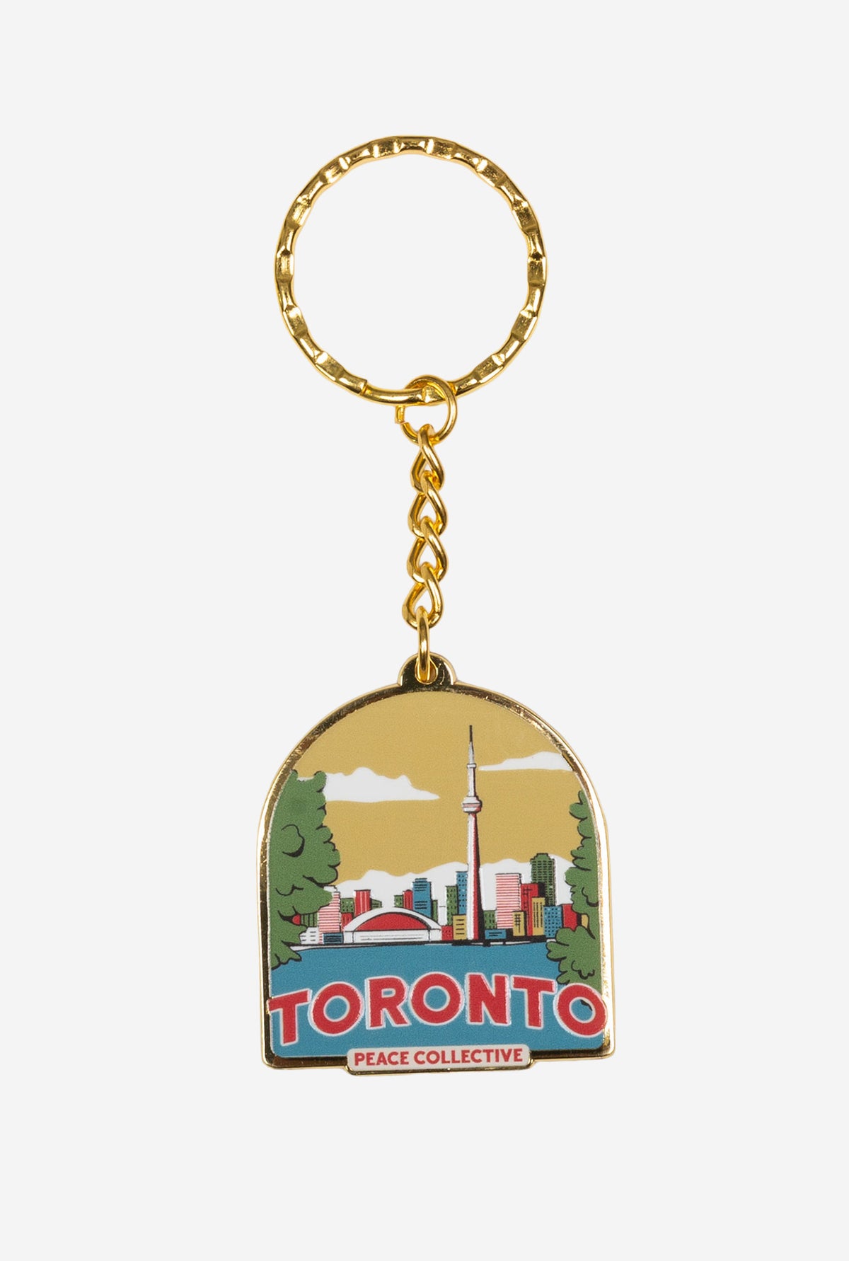 Home is Toronto Keychain - Multicolour