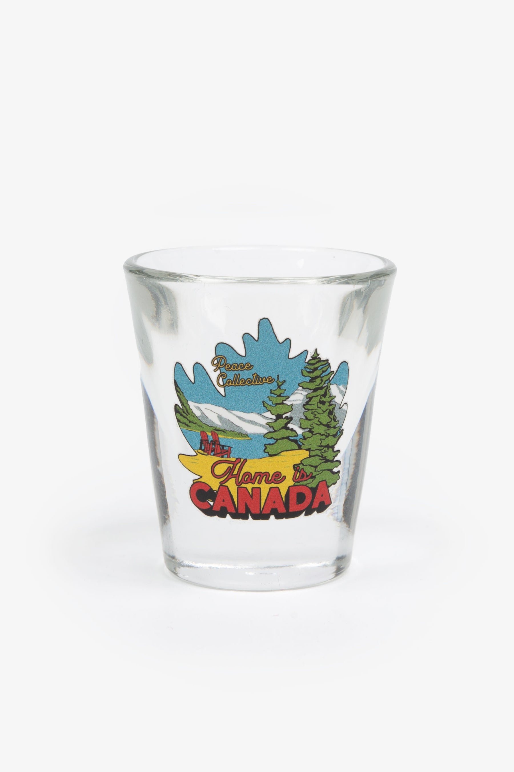 Home is Canada Shot Glass - Multicolour