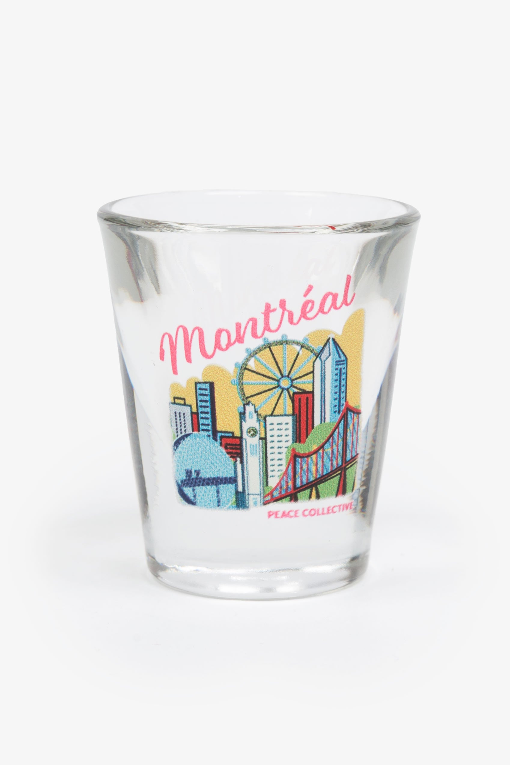 Home is Montreal Shot Glass - Multicolour