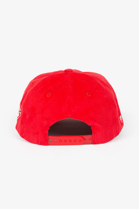 Ottawa Charge Corduroy A-Frame Cap - Red