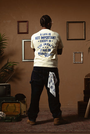 P/C x Jackie Robinson Vintage Heavyweight T-Shirt - Ivory