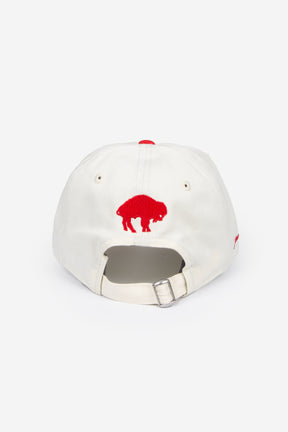 Buffalo Bills Mafia 9TWENTY Adjustable Cap - Ivory / Red