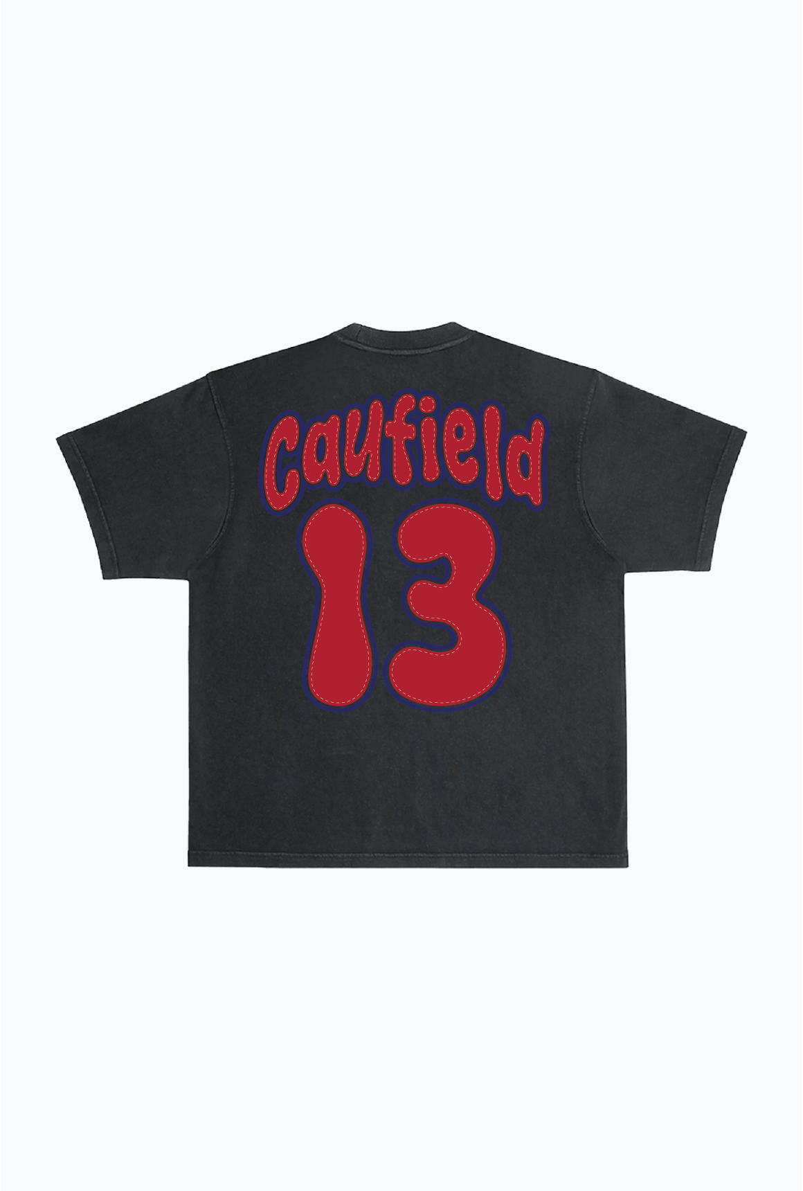 Cole Caufield Heavyweight Garment Dyed T-Shirt - Black
